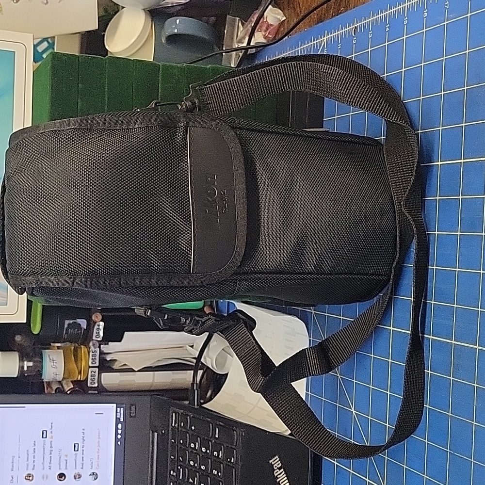 Nikon Black Camera Lense Bag 11.6 x 6 x 6